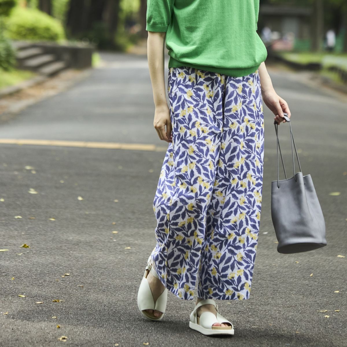 Kilka×kapuwa/風が通るカディーコットンパンツ PURE